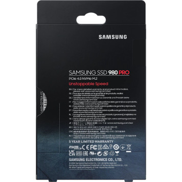 Накопитель SSD Samsung S PCIe 4.0 x4 2TB MZ-V8P2T0B/AM 980 PRO M.2 2280 -1