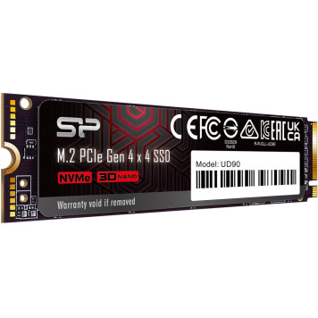 Накопитель SSD Silicon Power PCI-E 4.0 x4 500Gb SP500GBP44UD9005 M-Series UD90 M.2 2280 -3