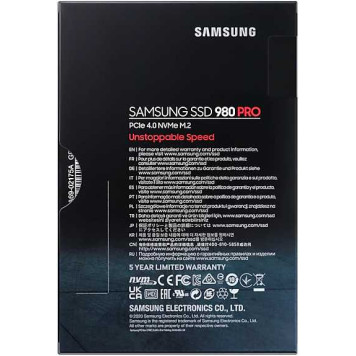 Накопитель SSD Samsung PCI-E x4 500Gb MZ-V8P500BW 980 PRO M.2 2280 -5