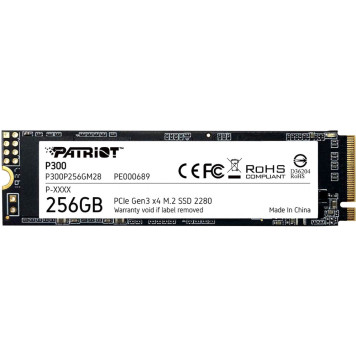 Накопитель SSD Patriot PCI-E x4 256Gb P300P256GM28 P300 M.2 2280 