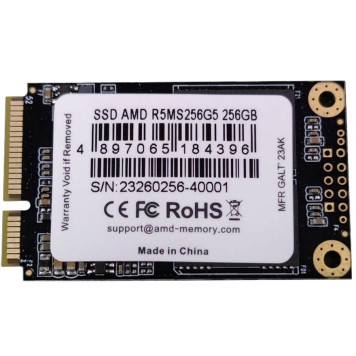 Накопитель SSD AMD SATA 256GB R5MS256G5 Radeon R5 mSATA 