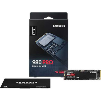 Накопитель SSD Samsung PCI-E x4 1Tb MZ-V8P1T0BW 980 PRO M.2 2280 -10