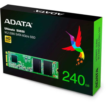 Накопитель SSD A-Data SATA III 240Gb ASU650NS38-240GT-C Ultimate SU650 M.2 2280 -1