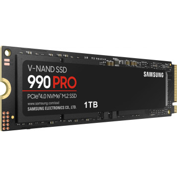 Накопитель SSD Samsung PCIe 4.0 x4 1TB MZ-V9P1T0B/AM 990 Pro M.2 2280 -2