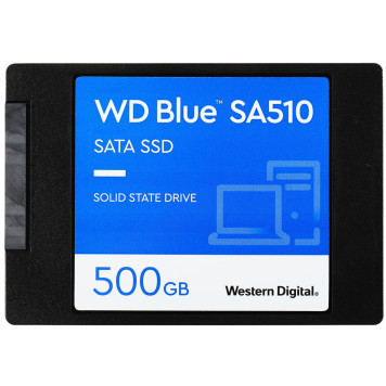 Накопитель SSD WD SATA-III 500GB WDS500G3B0A Blue 2.5