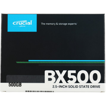 Накопитель SSD Crucial S SATA III 500Gb CT500BX500SSD1 BX500 2.5