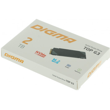 Накопитель SSD Digma PCI-E 4.0 x4 2Tb DGST4002TG33T Top G3 M.2 2280 -4
