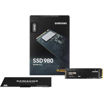 Накопитель SSD Samsung PCI-E x4 500Gb MZ-V8V500BW 980 M.2 2280 -7