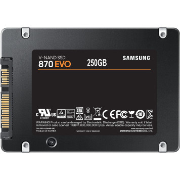 Накопитель SSD Samsung SATA-III 250GB MZ-77E250B/KR 870 EVO 2.5