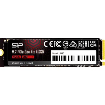 Накопитель SSD Silicon Power PCI-E 4.0 x4 250Gb SP250GBP44UD9005 M-Series UD90 M.2 2280 -3