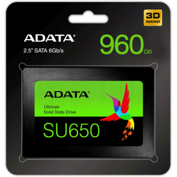 Накопитель SSD A-Data SATA III 960Gb ASU650SS-960GT-R Ultimate SU650 2.5