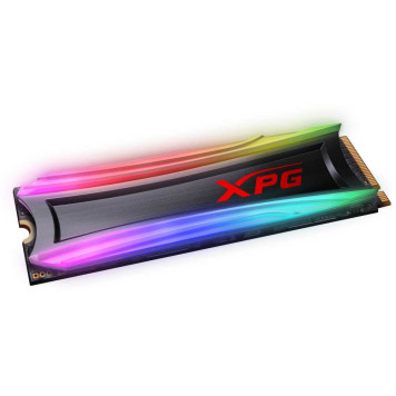 Накопитель SSD A-Data PCI-E x4 1Tb AS40G-1TT-C S40G RGB M.2 2280 -1