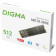 Накопитель SSD Digma PCIe 4.0 x4 512GB DGSM4512GM6ET Meta M6E M.2 2280 