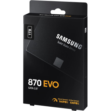 Накопитель SSD Samsung SATA-III 1TB MZ-77E1T0B/AM 870 EVO 2.5