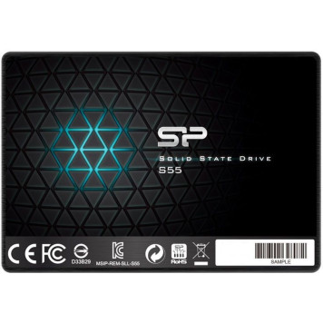Накопитель SSD Silicon Power SATA III 240Gb SP240GBSS3S55S25 Slim S55 2.5