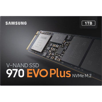 Накопитель SSD Samsung PCIe 3.0 x4 1TB MZ-V7S1T0B/AM 970 EVO Plus M.2 2280 -2