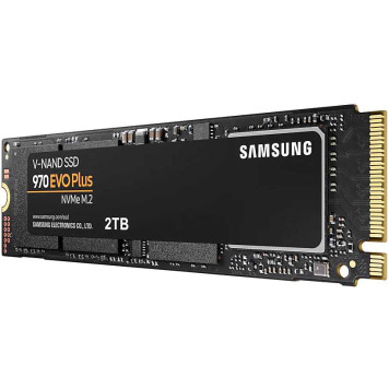 Накопитель SSD Samsung PCI-E x4 2Tb MZ-V7S2T0BW 970 EVO Plus M.2 2280 -3