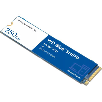 Накопитель SSD WD PCI-E 3.0 x4 250Gb WDS250G3B0C Blue SN570 M.2 2280 -1