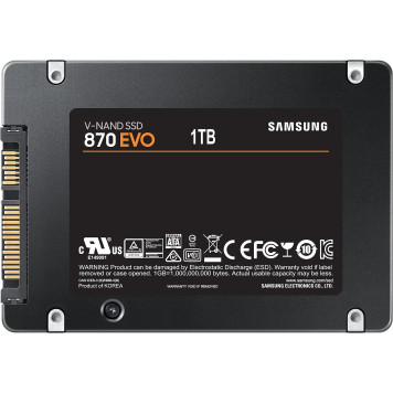 Накопитель SSD Samsung SATA-III 1TB MZ-77E1T0B/AM 870 EVO 2.5