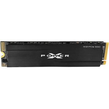 Накопитель SSD Silicon Power PCI-E x4 512Gb SP512GBP34XD8005 XD80 M.2 2280 -2