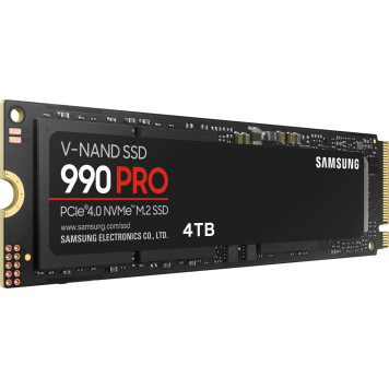 Накопитель SSD Samsung PCIe 4.0 x4 4TB MZ-V9P4T0BW 990 Pro M.2 2280 -2