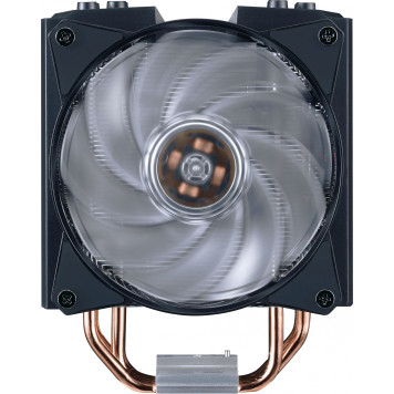 Устройство охлаждения(кулер) Cooler Master MA410M ARGB Soc-AM3+/AM4/1150/1151/1200/2011/2066 4-pin 6-31dB Al+Cu 150W 820gr LED Ret -1