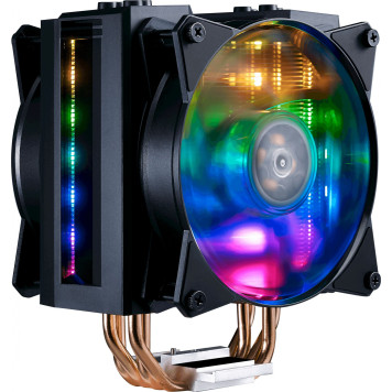 Устройство охлаждения(кулер) Cooler Master MA410M ARGB Soc-AM3+/AM4/1150/1151/1200/2011/2066 4-pin 6-31dB Al+Cu 150W 820gr LED Ret -2