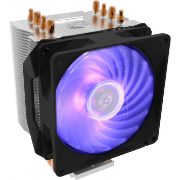 Устройство охлаждения(кулер) Cooler Master Hyper H410R RGB Soc-AM3+/AM4/1150/1151/1200/2011/2066 4-pin 6-29dB Al+Cu 120W 305gr LED Ret -1