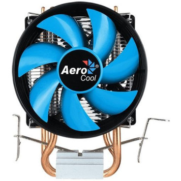 Устройство охлаждения(кулер) Aerocool Verkho 2 Dual Soc-FM2+/AM2+/AM3+/AM4/1150/1151/1155/2011 4-pin 15-25dB Al+Cu 120W 370gr Ret -6