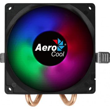 Устройство охлаждения(кулер) Aerocool Air Frost 2 Soc-FM2+/AM2+/AM3+/AM4/1150/1151/1155/2011 3-pin 26dB Al+Cu 110W 250gr LED Ret -8