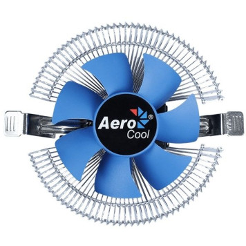 Устройство охлаждения(кулер) Aerocool Verkho I Soc-1150/1151/1155 4-pin 12-30dB Al 90W 190gr Ret -3
