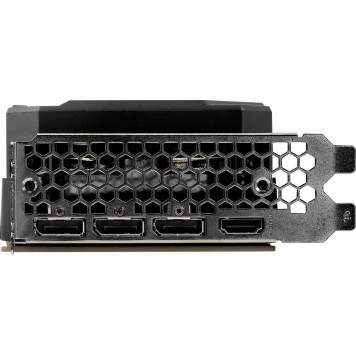 Видеокарта Palit PCI-E 4.0 PA-RTX3070 GAMINGPRO OC 8G V1 LHR NVIDIA GeForce RTX 3070 8192Mb 256 GDDR6 1500/14000/HDMIx1/DPx3/HDCP Ret -4