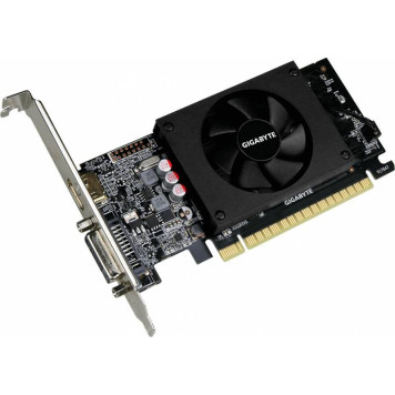 Видеокарта Gigabyte PCI-E GV-N710D5-2GL nVidia GeForce GT 710 2048Mb 64bit GDDR5 954/5010 DVIx1/HDMIx1/HDCP Ret low profile -3