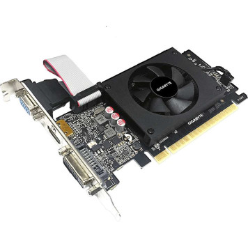 Видеокарта Gigabyte PCI-E GV-N710D5-2GIL nVidia GeForce GT 710 2048Mb 64bit GDDR5 954/5010 DVIx1/HDMIx1/CRTx1/HDCP Ret low profile -3