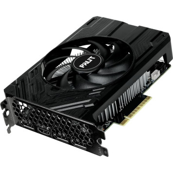 Видеокарта Palit PCI-E 4.0 RTX4060 STORMX NVIDIA GeForce RTX 4060 8192Mb 128 GDDR6 1830/17000 HDMIx1 DPx3 HDCP Ret -2