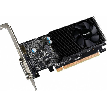 Видеокарта Gigabyte PCI-E GV-N1030D5-2GL NVIDIA GeForce GT 1030 2048Mb 64 GDDR5 1227/6008 DVIx1/HDMIx1/HDCP Ret -1