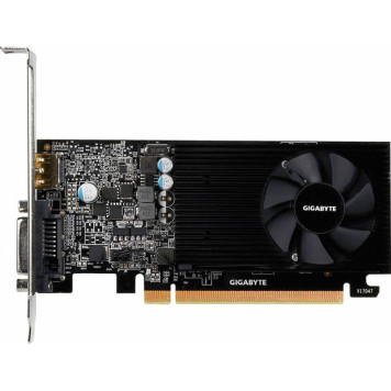 Видеокарта Gigabyte PCI-E GV-N1030D5-2GL NVIDIA GeForce GT 1030 2048Mb 64 GDDR5 1227/6008 DVIx1/HDMIx1/HDCP Ret -2