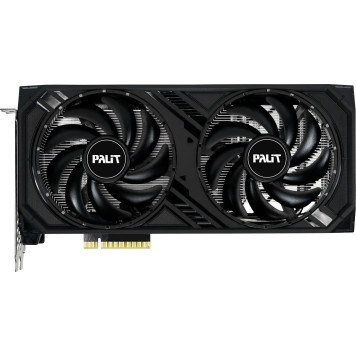 Видеокарта Palit PCI-E 4.0 RTX4060 DUAL NVIDIA GeForce RTX 4060 8192Mb 128 GDDR6 1830/17000 HDMIx1 DPx3 HDCP Ret -8
