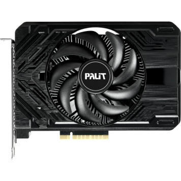Видеокарта Palit PCI-E 4.0 RTX4060 STORMX NVIDIA GeForce RTX 4060 8192Mb 128 GDDR6 1830/17000 HDMIx1 DPx3 HDCP Ret -1