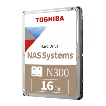 Жесткий диск Toshiba SATA-III 16Tb HDWG31GUZSVA NAS N300 (7200rpm) 512Mb 3.5