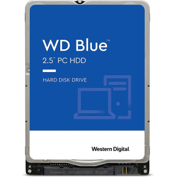 Жесткий диск WD SATA-III 500Gb WD5000LPZX Desktop Blue (5400rpm) 128Mb 2.5