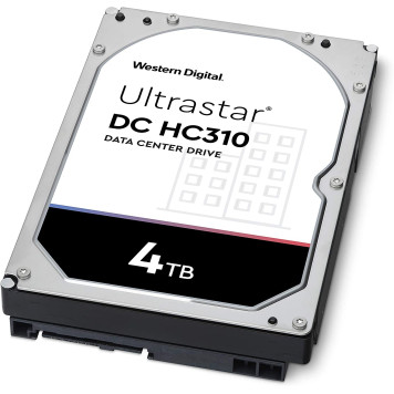 Жесткий диск WD SATA-III 4Tb 0B36534 HUS726T4TALE6L4 Ultrastar DC HC310 (7200rpm) 256Mb 3.5