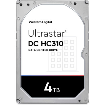 Жесткий диск WD SATA-III 4Tb 0B36534 HUS726T4TALE6L4 Ultrastar DC HC310 (7200rpm) 256Mb 3.5
