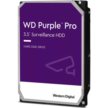Жесткий диск WD SATA-III 10Tb WD101PURP Video Purple Pro (7200rpm) 256Mb 3.5
