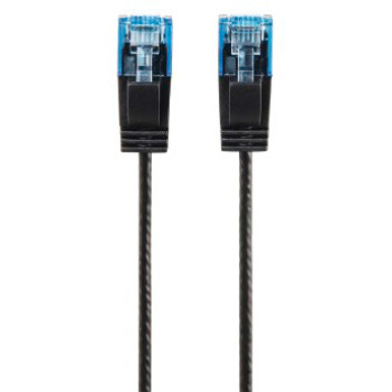 Патч-корд Hama Slim-Flexible UTP 4 пары cat6 1.5м черный RJ-45 (m)-RJ-45 (m) -3