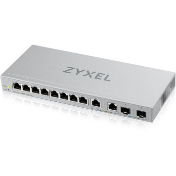 Коммутатор Zyxel XGS1210-12-ZZ0102F 8x1Гбит/с 2x2.5Гбит/с 2SFP+ управляемый -2