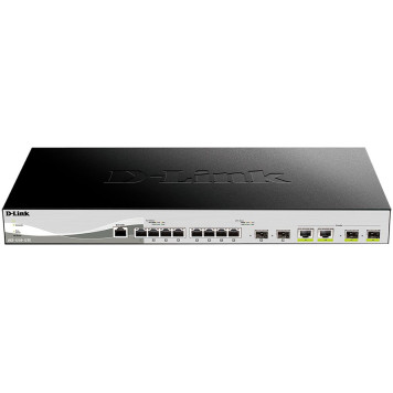 Коммутатор D-Link DXS-1210-12TC 8x10G 2SFP+ настраиваемый 