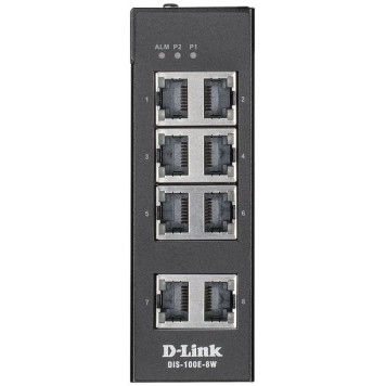 Коммутатор D-Link DIS-100E-8W/A1A 8x100Mb неуправляемый -3