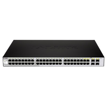 Коммутатор D-Link DGS-1210-48 DGS-1210-48/G3A 44x1Гбит/с 4xКомбо(1000BASE-T/SFP) управляемый 