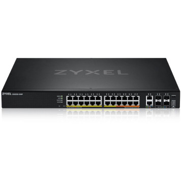 Коммутатор Zyxel NebulaFlex Pro XGS2220-30HP XGS2220-30HP-EU0101F 24x100Mb 24G 2x10G 4SFP 4SFP+ 26PoE 26PoE+ 400W управляемый -1